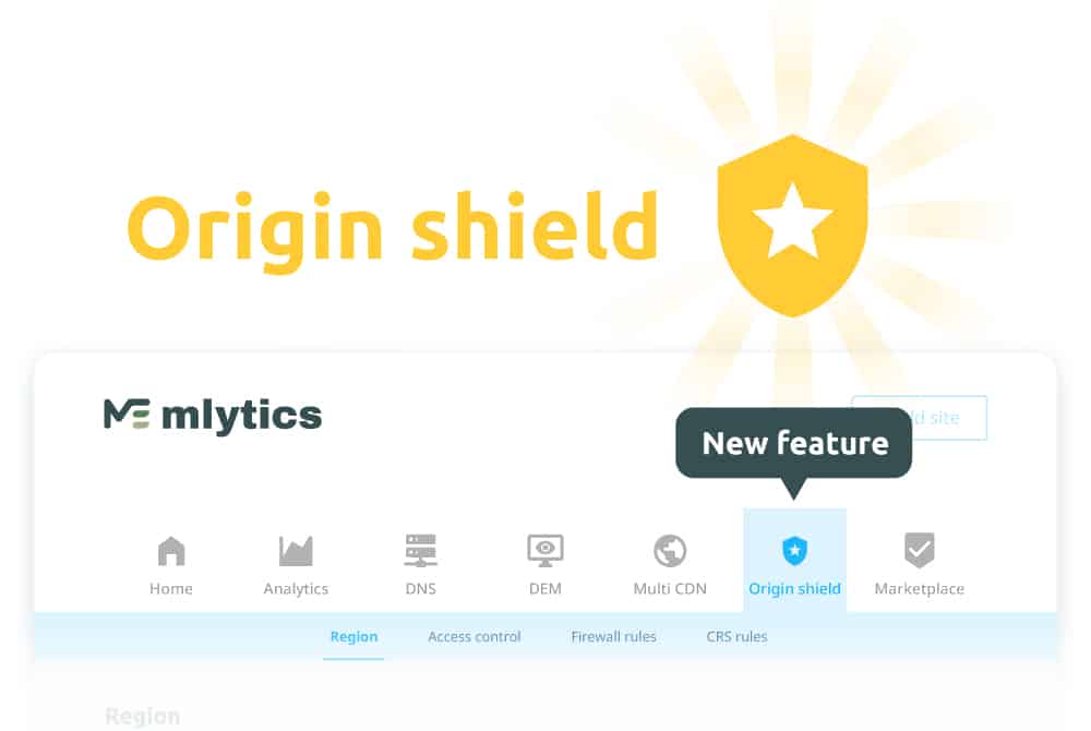 Mlytics Origin Shield