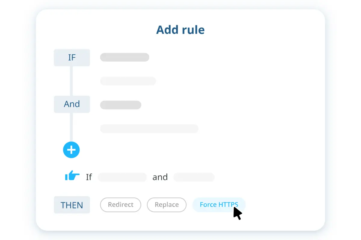 Forget about the command line, build your rules intuitively