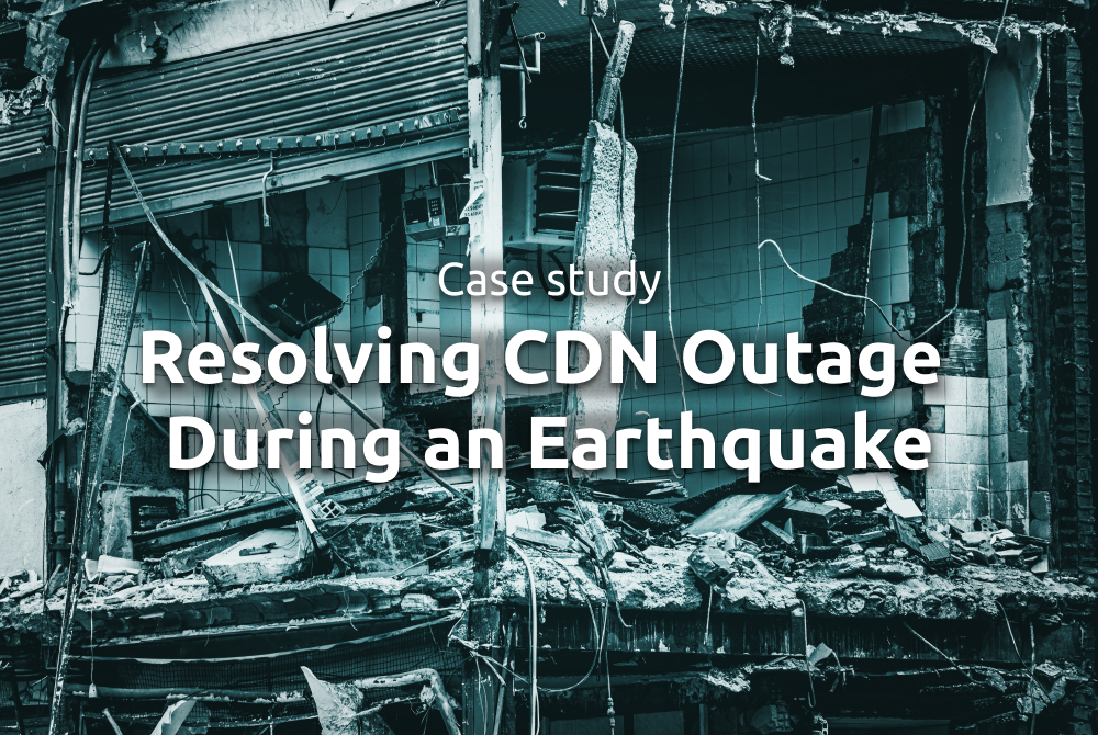 Mitigating CDN Outage During Taiwan 7.2-Level Earthquake with Mlytics Smart Load Balancer